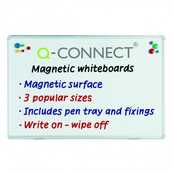 Q-Connect 1800x1200mm Magn Drywipe Board