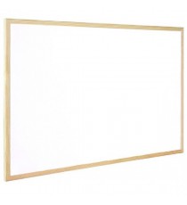 Q-Connect 900x600mm Whiteboard Wood F