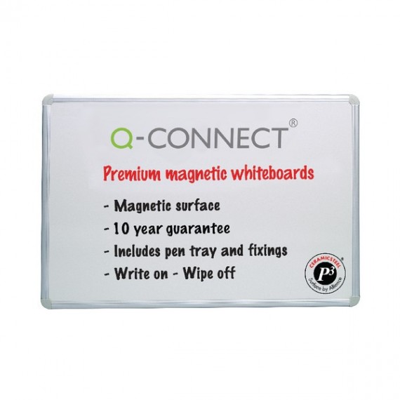 Q-Connect 900x600mm Magn Drywipe Board