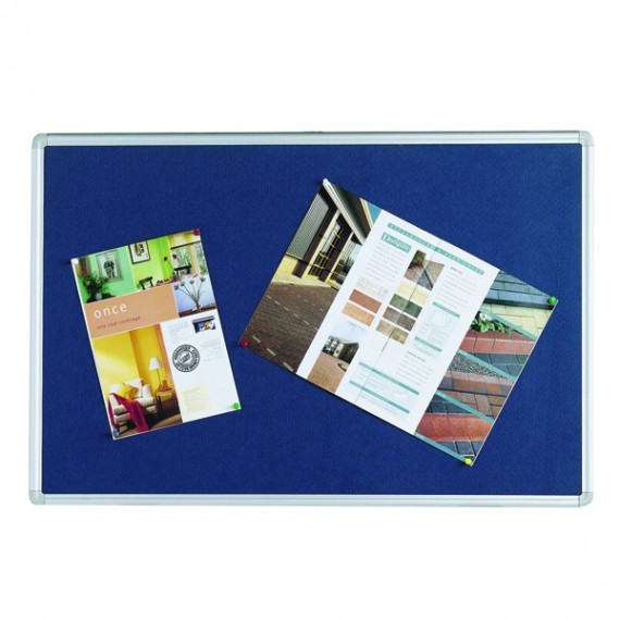 Q-Connect Noticeboard 900x600mm Blue