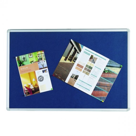 Q-Connect NoticeBoard 1200x900mm Blue