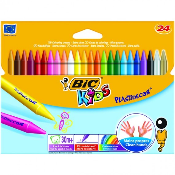 Bic Plastidecor Crayons