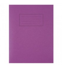 Silvine 9x7 Exer Book 80pp Ftm Purple