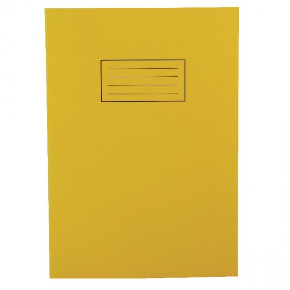 Silvine Yellow EX109 Exercise Book Pk10