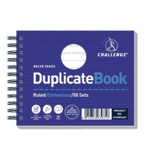 Challenge Duplicate Book 105x130mm Pk5