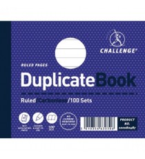 Challenge Duplicate Book 105x130mm Pk5