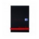 Black n Red HB Elast Notebook A7 Pk10