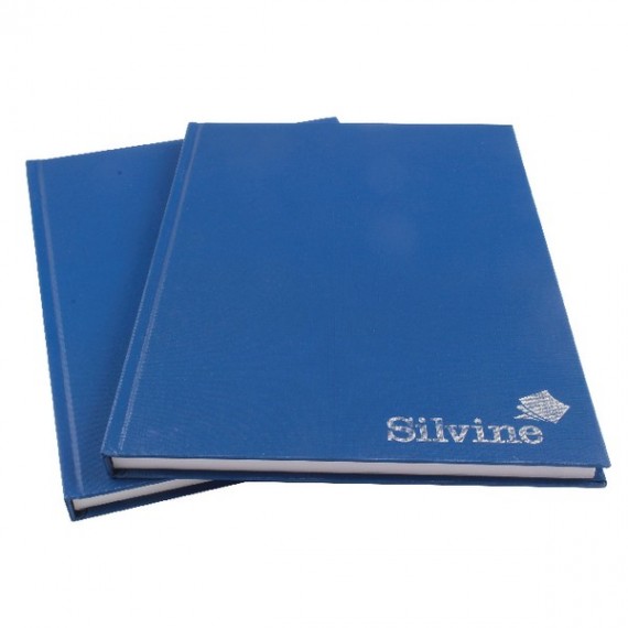 Silvine Casebound Notebook A4 Pk6