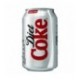 Diet Coca-Cola Soft Drink 330ml Can Pk24
