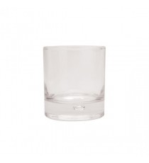 Clear Squat Tumbler Drinking Glass Pk6