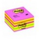 Post-it Neon Note Cube 76x76mm 2028NP