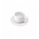 CPD Cup/Saucer Pk6 White