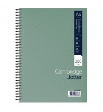Cambridge Ruled Jotter Notebook A4 Pk3