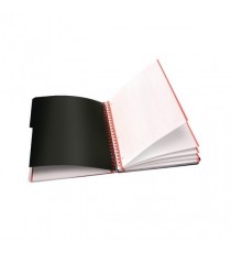 Black n Red A4 Project Book 200Pgs Pk3