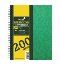 Silvine Luxpad Wirebound Notebook A5 Pk6