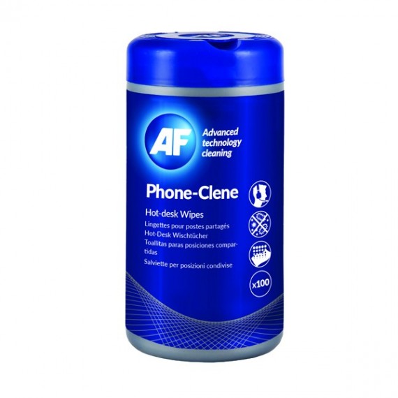 AF Phone-Clene Telephone Wipes APHC100T
