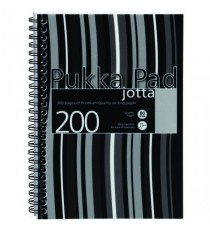 Pukka Stripes Jotta Notebook A5 Blk Pk3