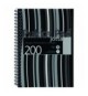 Pukka Stripes Jotta Notebook A5 Blk Pk3