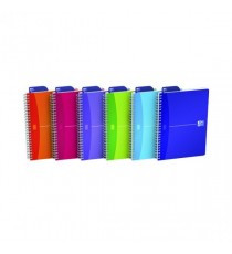 Oxford Poly Translucent Notebook A5 Pk5