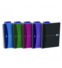 Oxford Poly Opaque Notebook A5 Pk5