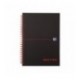 Black n Red A5 Wirebnd Hardback Notebook