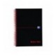 Black n Red A5 Plus Wirebnd HB Notebook